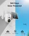 OCULVIEW 2K SOLAR SECURITY CAMERAS WIRELESS OUTDOOR- WHITE New