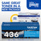 BROTHER® CYAN HIGH YIELD TONER CARTRIDGE, TN-436C - Brand New