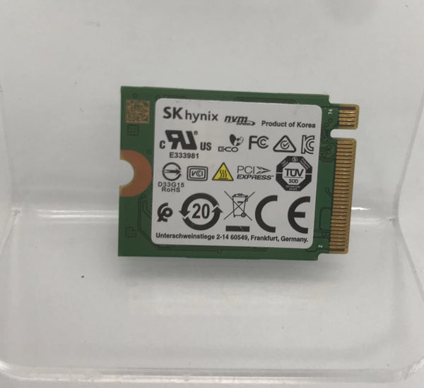 SK HYNIX BC501 256GB SSD M.2 2230 PCIE NVME - GREEN - Like New