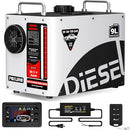 POXURIO 9L LARGE DIESEL HEATER, 8KW 240V/110V/12V/24V DIESEL AIR HEATER - WHITE - Like New
