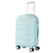 3-PIECE LIOR LUGGAGE SET TSA LOCKS EXPANDABLE FRICTION-RESISTANT - BLUE - Like New