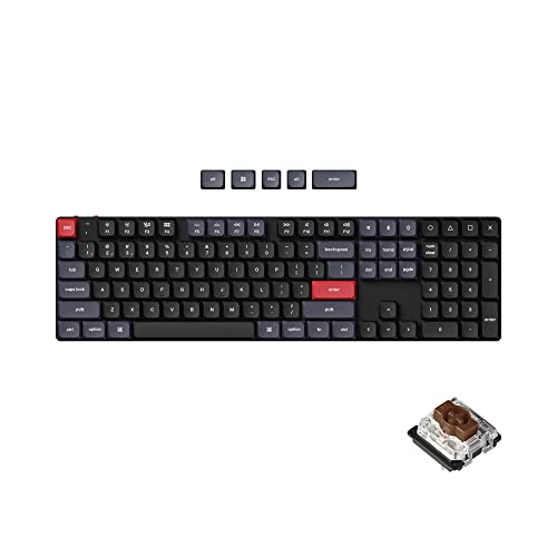 KEYCHRON K5 PRO WIRELESS CUSTOM KEYBOARD GATERON BROWN SWITCH - Scratch & Dent
