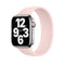 APPLE WATCH 41MM SIZE 4 CHALK SOLO LOOP BAND LIQUID SILICONE STRAP - CHALK PINK - Brand New