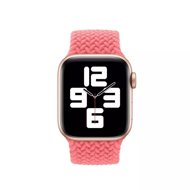 APPLE WATCH BRAIDED SOLO LOOP 44MM SIZE 6 - PINK PUNCH - Brand New