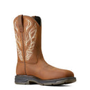 ARIAT MEN'S WORKHOG XT PHOENIX CARBON TOED BOOT MEN 8D DISTRESSED BROWN - Like New