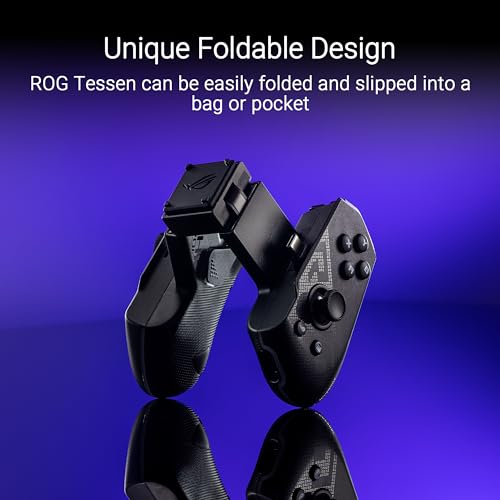 ASUS ROG Tessen Gaming Mobile Controller for Android (Foldable) GU200A - Black - Like New