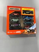 MATCHBOX 1:64 SCALE DIE-CAST TOY CARS SET OF 8, 1 EXCLUSIVE (STYLES MAY VARY) - Brand New