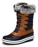 Vepose Women's 970A Snow Boots | Waterproof Insulated, Size 11, Brown - Like New