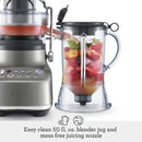 Breville Bluicer Blender and Juicer BJB615SHY - Smoked Hickory Like New