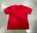 PORT&COMPANY KIDS CHRISTMAS T-SHIRT 100% COTTON - SIZE: YOUTH SMALL YOUTH - RED - Like New