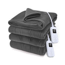 SUNBEAM ROYAL ULTRA FLEECE HEATED ELECTRIC BLANKET KING SIZE 32810037 - IRON - Like New