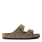 0951301 BIRKENSTOCK MEN'S ARIZONA SANDALS SIZE: MEN 5 TAUPE SUEDE - Brand New