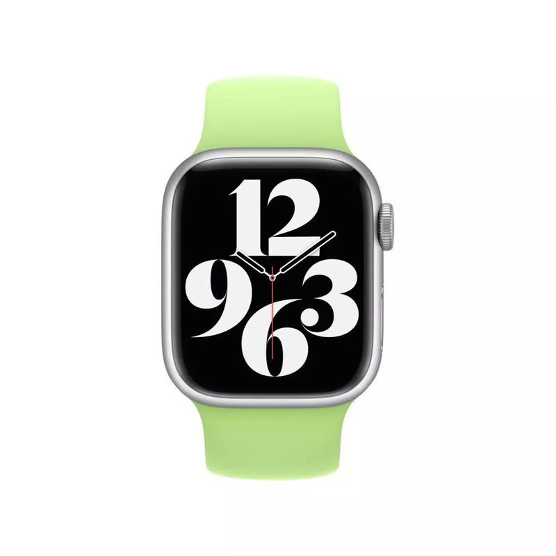 APPLE WATCH SOLO LOOP 45MM - SIZE 6 - SPROUT GREEN - Like New