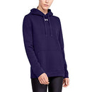 Under Armour Women Hustle Fleece Hoodie Purple S - Like New