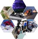 Gosky Monocular Telescope 12x50 ED Glass Monocular Waterproof ZTP107506A - BLACK - Like New