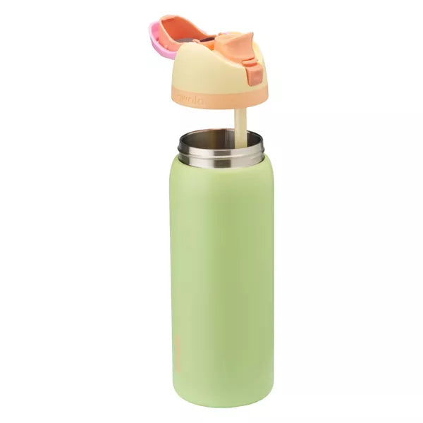 OWALA 32OZ FREESIP STAINLESS STEEL WATER BOTTLE - LIME LIGHT - Brand New