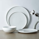 Stone Lain Quinn Bone China 12-Piece Dinnerware Set, White - Like New