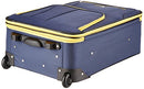 Rockland Journey Luggage Set Upright Expandable 4 Piece Navy F32 - NAVY - Like New