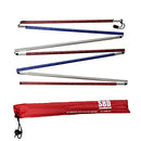 SnowBigDeal American Avalanche Probe 10 Feet (305cm) B0941TW869 Red, White, Blue - Brand New