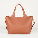 AMAZON ESSENTIALS WOMEN'S SOFT CROSSBODY TOTE BAG 13.34 X 10.1 X 3.73 NEW TAN - Brand New