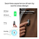 PLAUD NOTEPIN S THE WORLD'S MOST WEARABLE AI NOTE TAKER - GRAY/BLACK - Like New