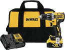DeWalt 20V MAX XR Cordless Brushless 1/2 in Drill/Driver DCD791P1 - Black/Yellow - Like New