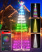AVATAR CONTROLS 8FT SMART OUTDOOR CHRISTMAS CONTENT LED LIGHT SHOW - WHITE - Like New