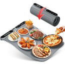 NAXBEY WARMING MAT FOR FOOD HEATING MATS FOR COUNTERTOPS BUFFET PARTY - GRAY - Like New
