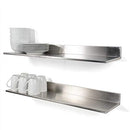 Wallniture Plat Stainless Steel Wall Shelf Heavy Duty Restaurant Bar Cafe - Brand New