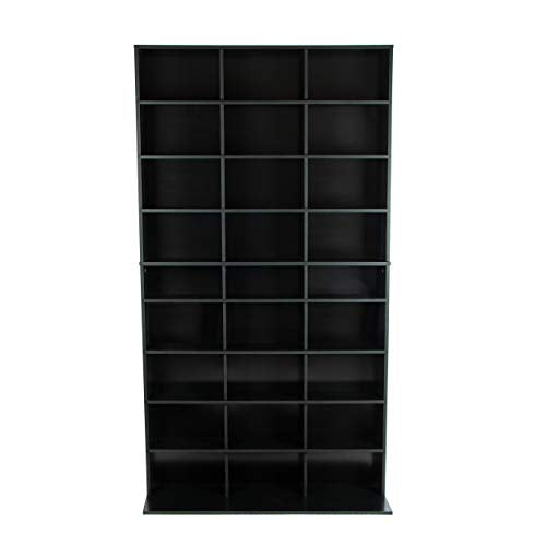 ATLANTIC ELITE XL MEDIA STORAGE CABINET, PN 38408117, 38408117-BLK - BLACK - Like New