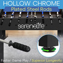 SereneLife 48in Competition Sized Foosball Table, Soccer for Home, Arcade - Like New
