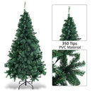 COSTWAY 5FT ARTIFICIAL PVC CHRISTMAS TREE W/STAND HOLIDAY SEASON GREEN 5" - Like New