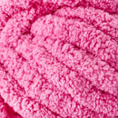 MAINSTAYS CHUNKY CHENILLE YARN, 31.7 YD, 100% POLYESTER, SUPER BULKY - PETAL POP - Brand New