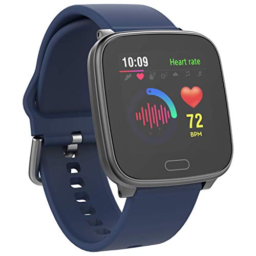 iConnect By Timex Active Smartwatch with Heart Rate TW5M34300SO - Blue/Gunmetal - Like New