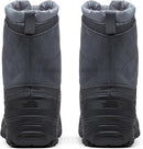 NORTH FACE TEEN ALPENGLOW V WATERPROOF BOOT 13 LITTLE KID VANADIS-GRAY/MELD-GRAY - Like New