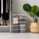 IRIS USA CNL-6 6 Quart Storage Box CNL-5 Box, 5 Quart Clear 20 Pack - Brand New