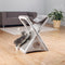 01-44771 TRIXIE MIGUEL FOLD AND STORE CAT TOWER, 25.5" H - GREIGE - Like New