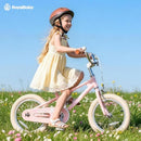 RB14-30P2 ROYALBABY EZ KIDS BIKE, CONVERTIBLE BALANCE TO PEDAL, 14 INCH - PINK - Like New