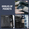 CLEVERMADE PACIFICA BACKPACK COOLER, DUSTY TEAL/MIDNIGHT - Like New