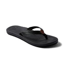 REEF WOMEN'S ZEN LOVE FLIP FLOPS SIZE: WOMEN 11 BLACK/BLACK - Brand New