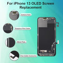 DGSCSMY FOR IPHONE 13 OLED SCREEN REPLACEMENT ASSEMBLED PROXIMITY SENSOR - BLACK - Brand New