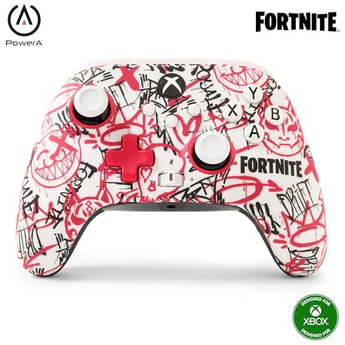 PowerA Wireless Controller Xbox Series X|S Fortnite SE XBGP0400-01 - Green - Like New