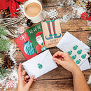 BND-CHRCARDENV-36P, Christmas Cards, 36 Pack Blank Greeting Cards, Vertical - Brand New