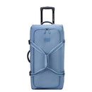 FLORENCE BY MILLS ON A ROLL TWO WHEEL ROLLING TRAVEL DUFFLE BAG - ZINC BLUE - Like New