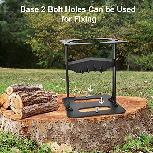 KESFITT KFT-CK01 FIREWOOD, KINDLING, LOG SPLITTER, 12" X9.8", BLACK - Like New