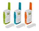 MOTOROLA SOLUTIONS TALKABOUT T110TP WHITE 16 MILE 2 WAY RADIO - WHITE - Brand New
