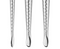 LA SANTE 7-PIECE SET: DESIGNER MAKEUP BRUSHES - SILVER - Like New
