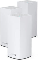 LINKSYS VELOP ATLAS WIFI 6 ROUTER HOME WIFI MESH SYSTEM (AX5400) 3 PACK - WHITE - Like New