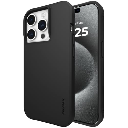 PELICAN RANGER IPHONE 15 PRO CASE 6.1" COMPATIBLE WITH MAGSAFE - BLACK - Like New