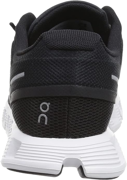 59.98904 On Running Cloud 5 Running Shoes WOMEN BLACK/WHITE 10.5 - Like New